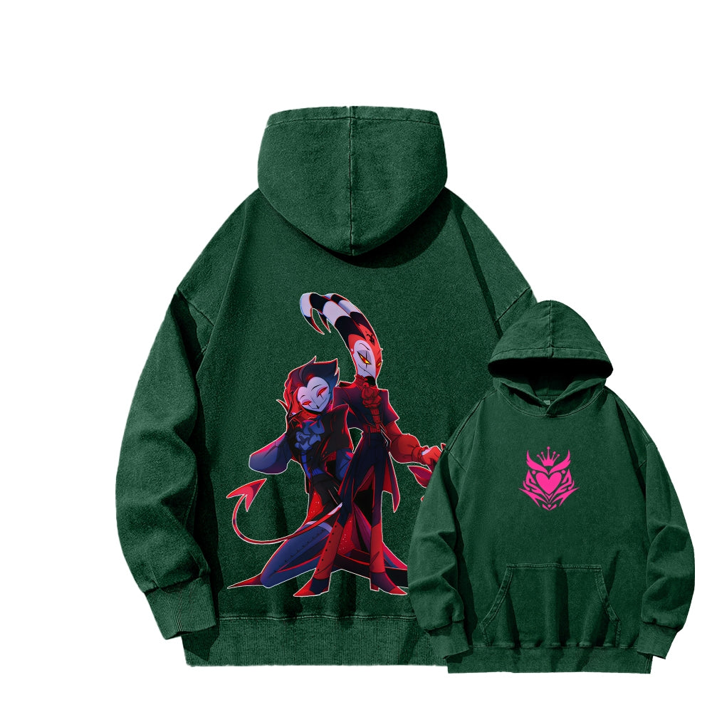 Helluva Boss Unisex Washed Hoodie 2512021555