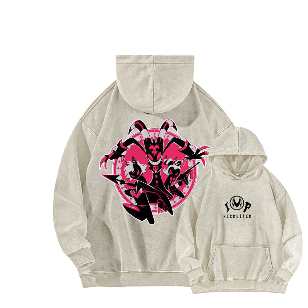 Helluva Boss Unisex Washed Hoodie 2512021560