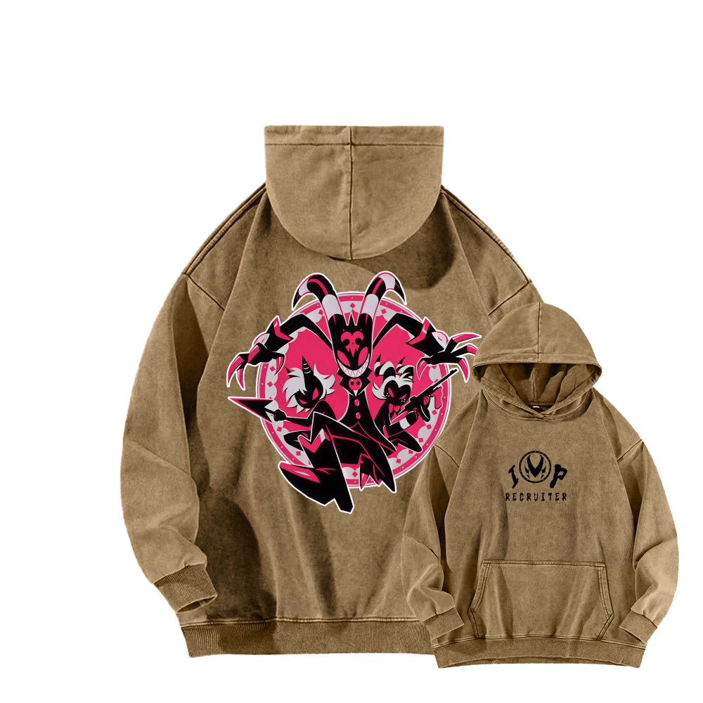 Helluva Boss Unisex Washed Hoodie 2512021560