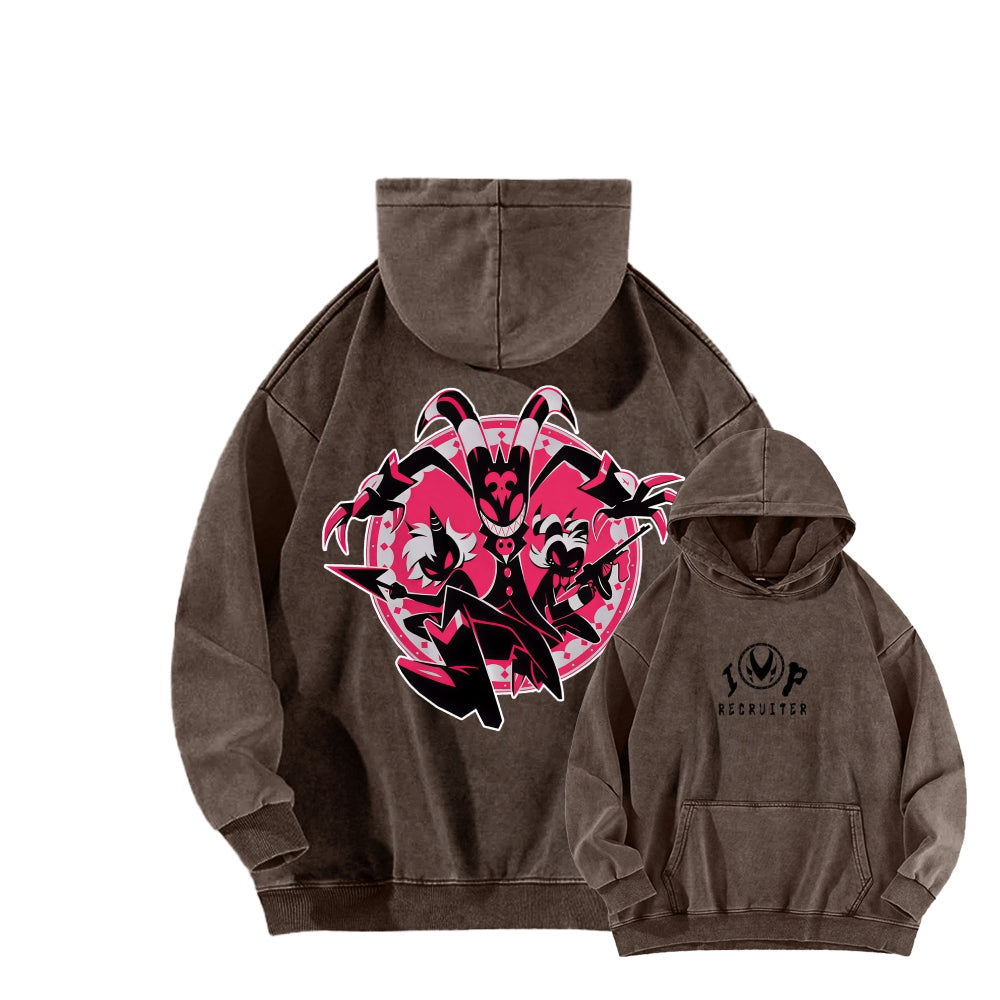 Helluva Boss Unisex Washed Hoodie 2512021560