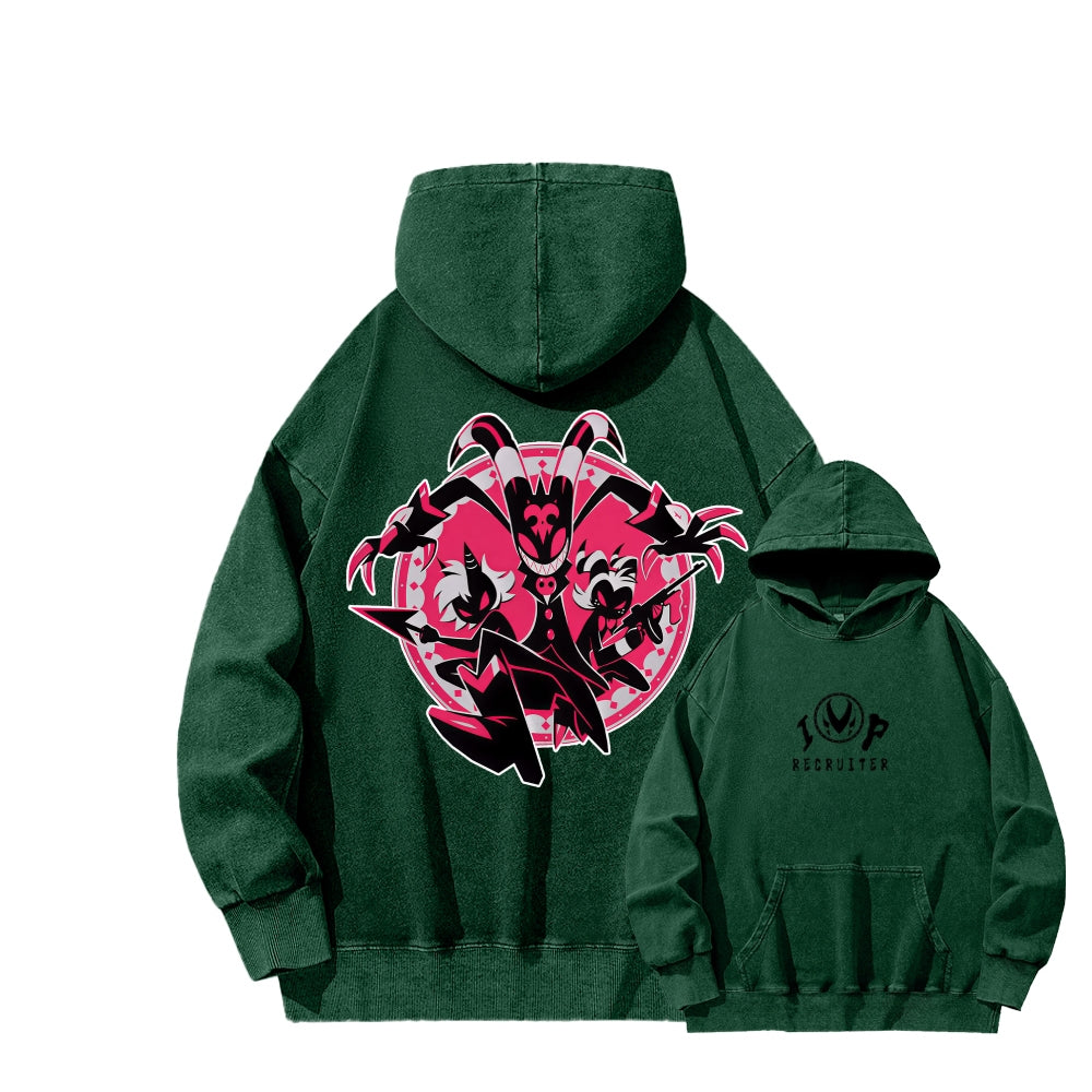 Helluva Boss Unisex Washed Hoodie 2512021560