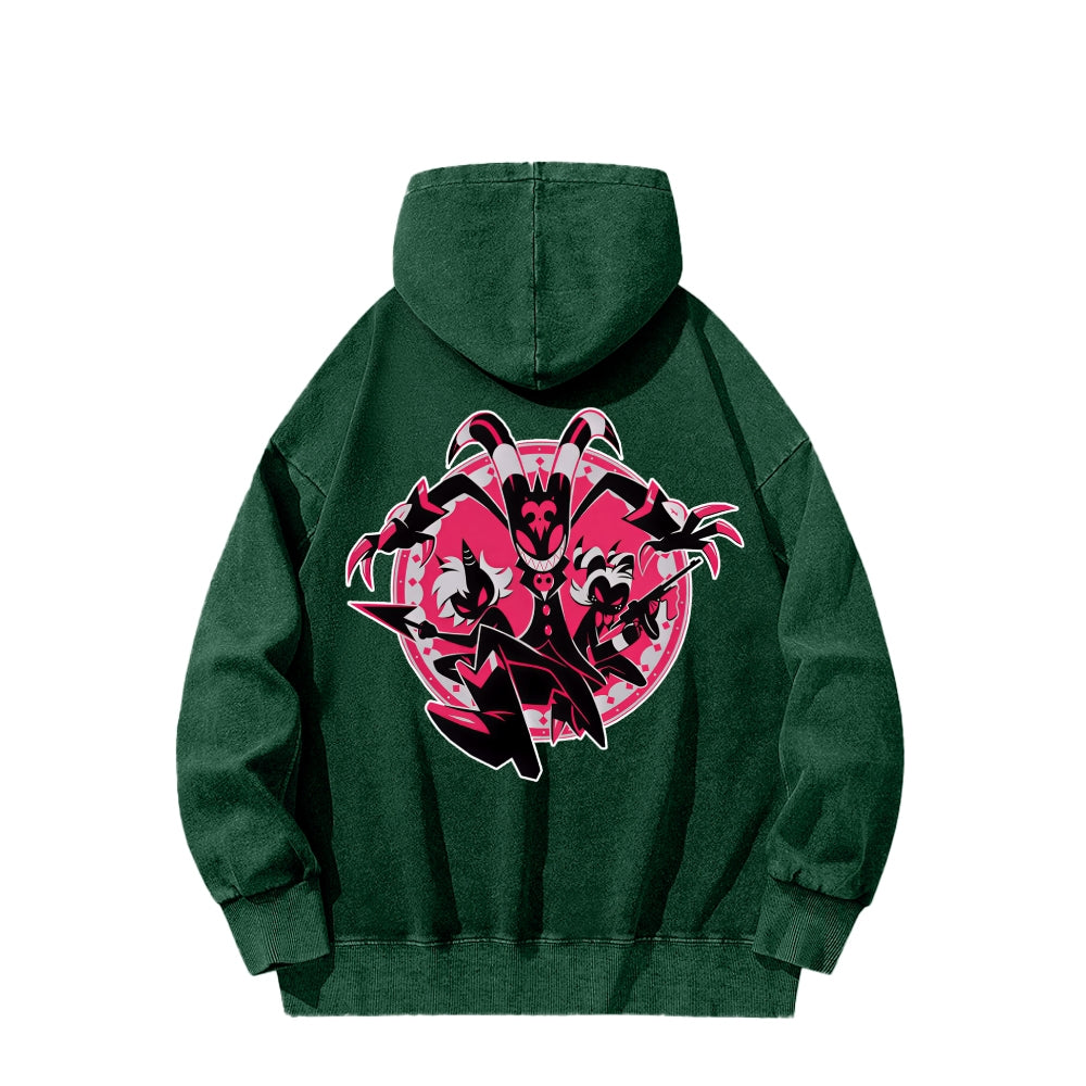 Helluva Boss Unisex Washed Hoodie 2512021560