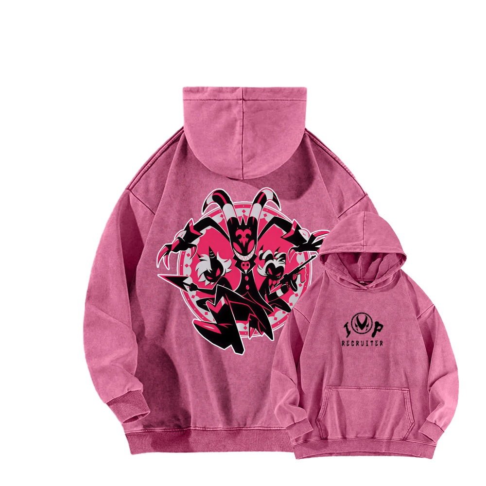 Helluva Boss Unisex Washed Hoodie 2512021560