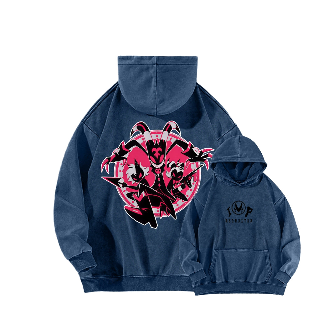 Helluva Boss Unisex Washed Hoodie 2512021560