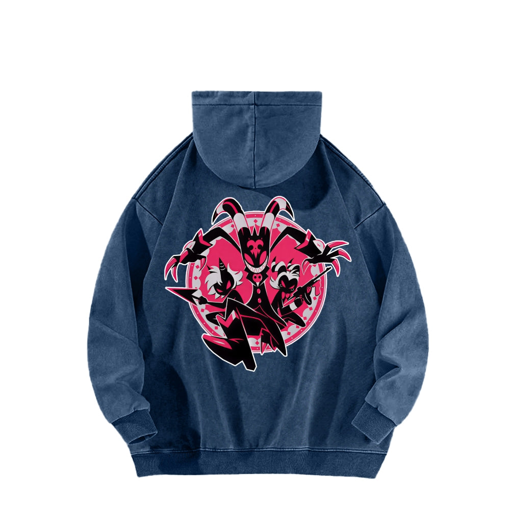 Helluva Boss Unisex Washed Hoodie 2512021560