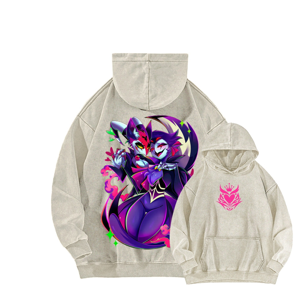 Helluva Boss Unisex Washed Hoodie 2512021571
