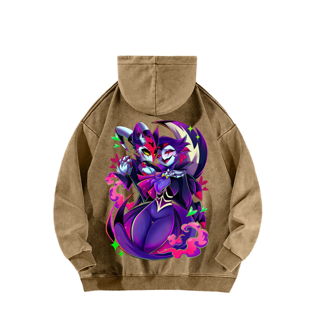 Helluva Boss Unisex Washed Hoodie 2512021571