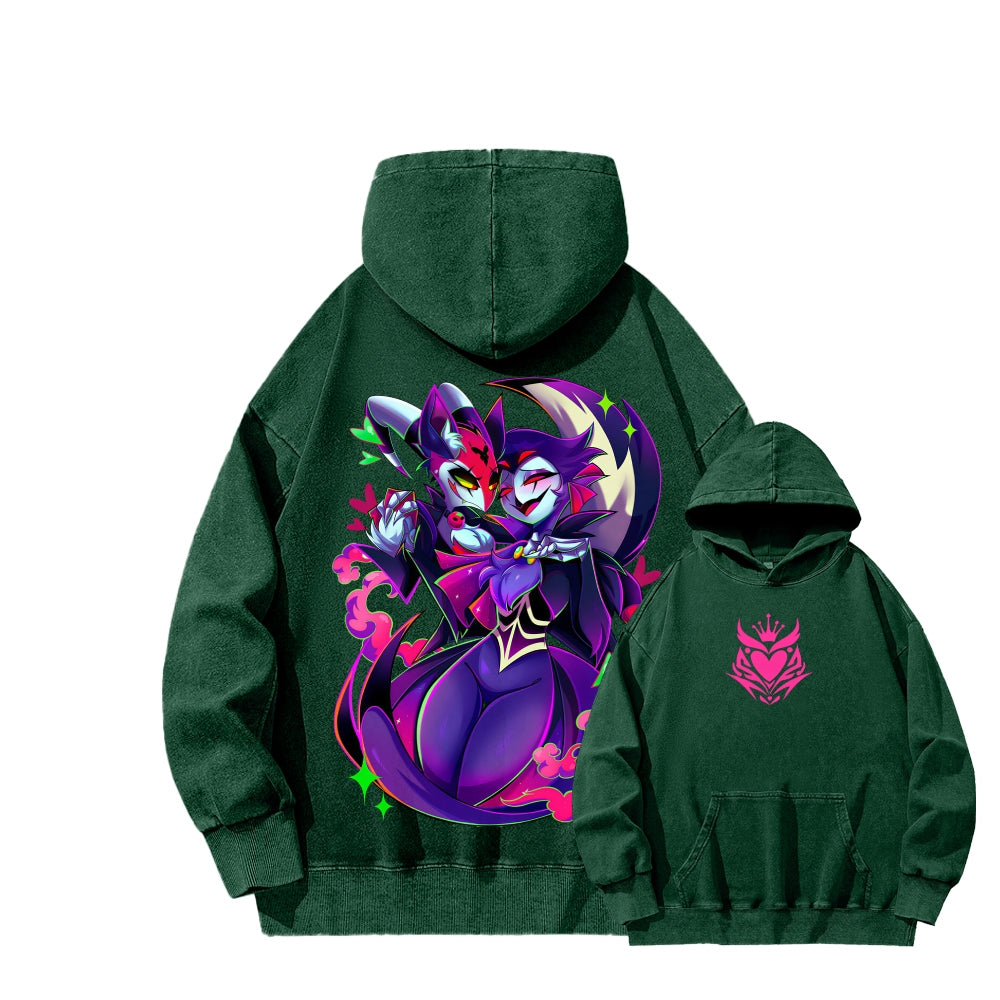 Helluva Boss Unisex Washed Hoodie 2512021571