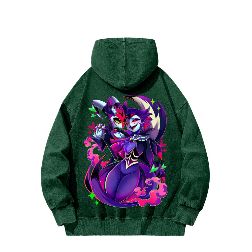 Helluva Boss Unisex Washed Hoodie 2512021571