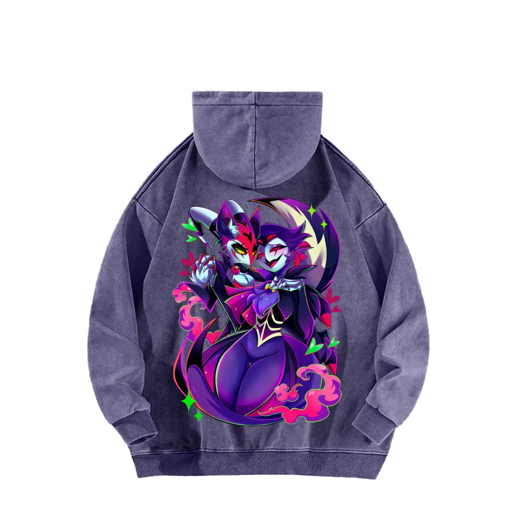 Helluva Boss Unisex Washed Hoodie 2512021571
