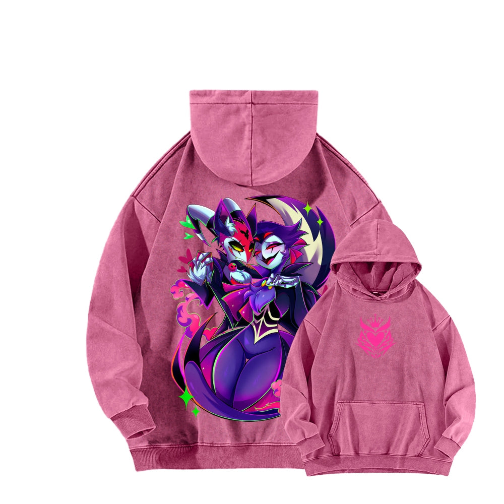 Helluva Boss Unisex Washed Hoodie 2512021571