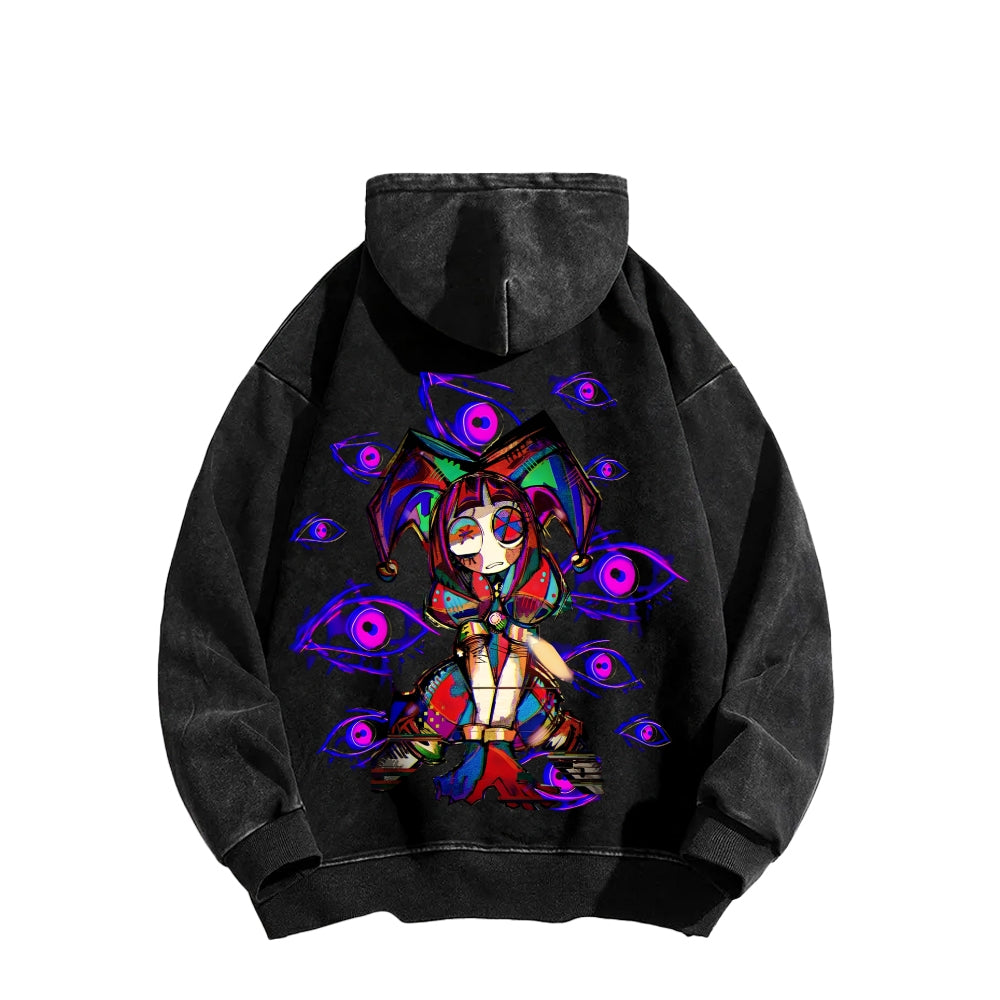 The Amazing Digital Circus Unisex Washed Hoodie 2512022358