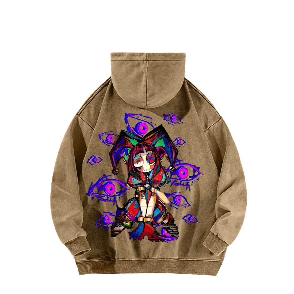 The Amazing Digital Circus Unisex Washed Hoodie 2512022358