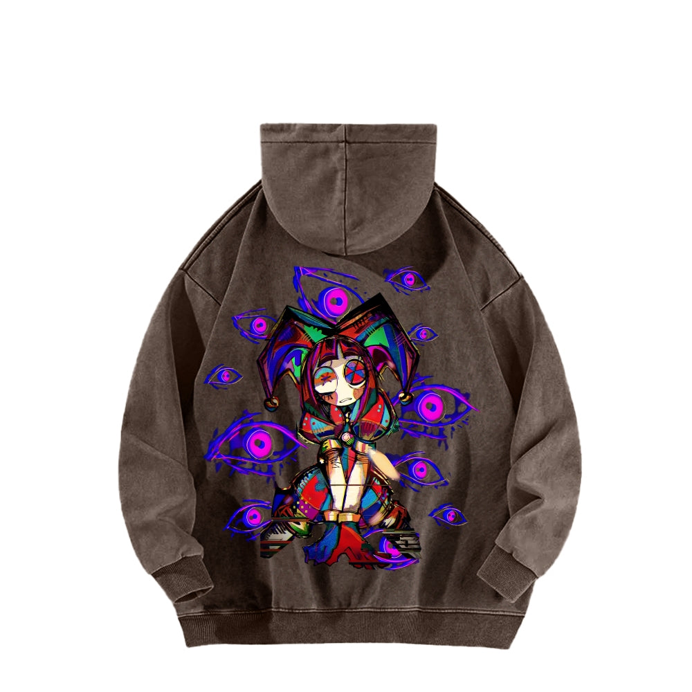 The Amazing Digital Circus Unisex Washed Hoodie 2512022358