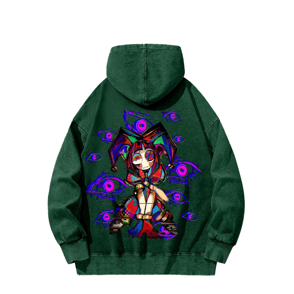 The Amazing Digital Circus Unisex Washed Hoodie 2512022358