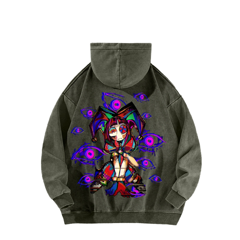 The Amazing Digital Circus Unisex Washed Hoodie 2512022358