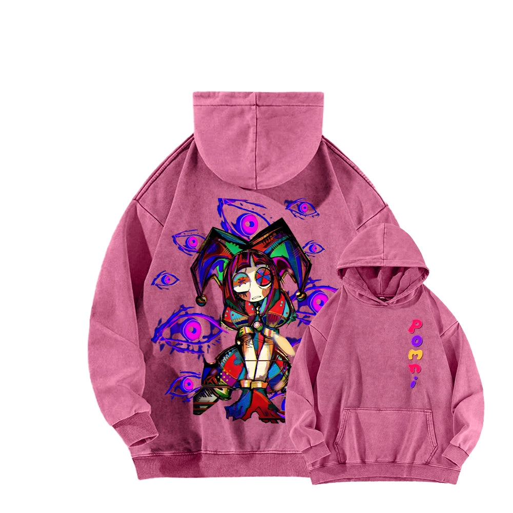 The Amazing Digital Circus Unisex Washed Hoodie 2512022358