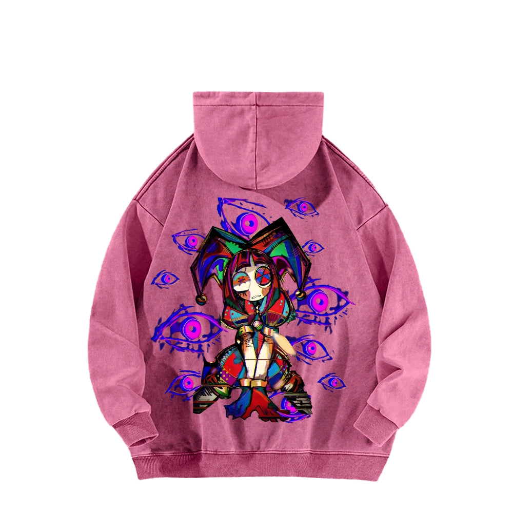 The Amazing Digital Circus Unisex Washed Hoodie 2512022358