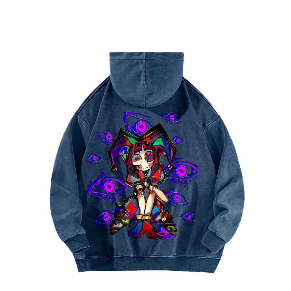 The Amazing Digital Circus Unisex Washed Hoodie 2512022358