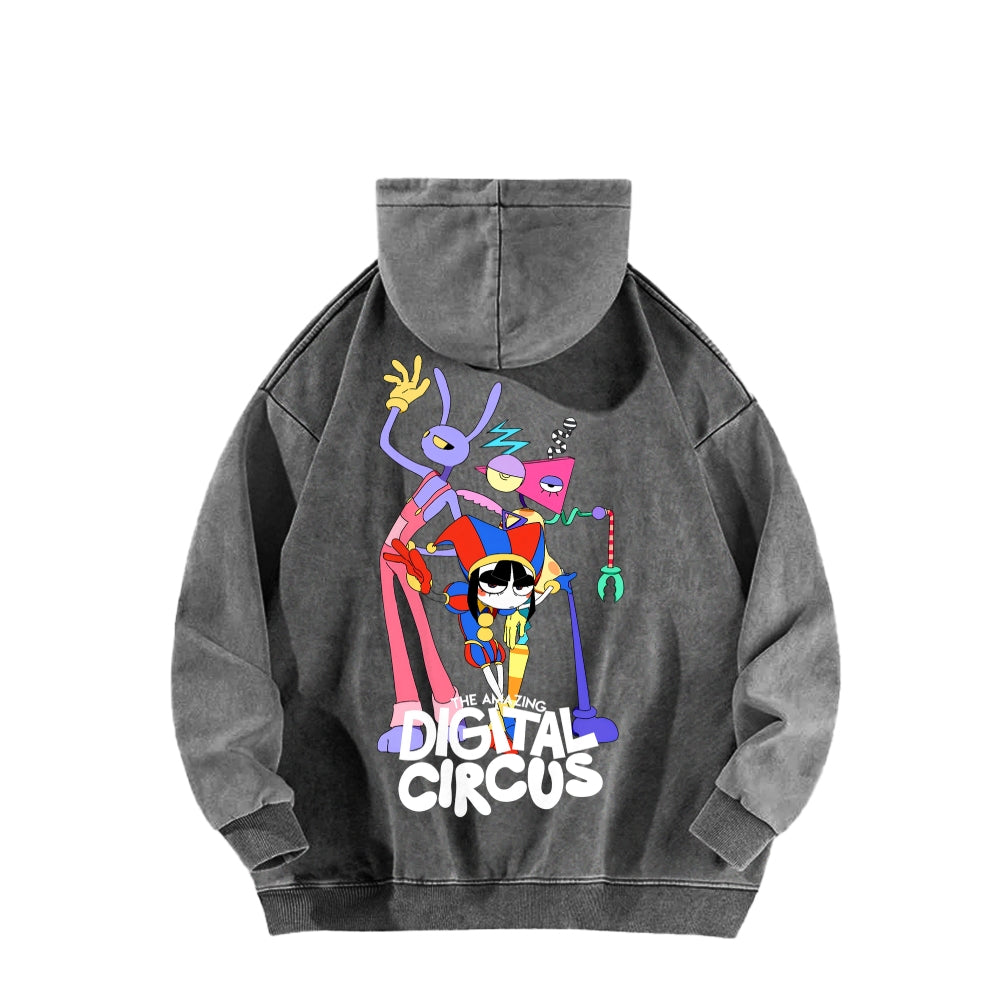 The Amazing Digital Circus Unisex Washed Hoodie 2512022363
