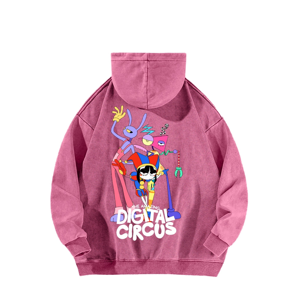 The Amazing Digital Circus Unisex Washed Hoodie 2512022363