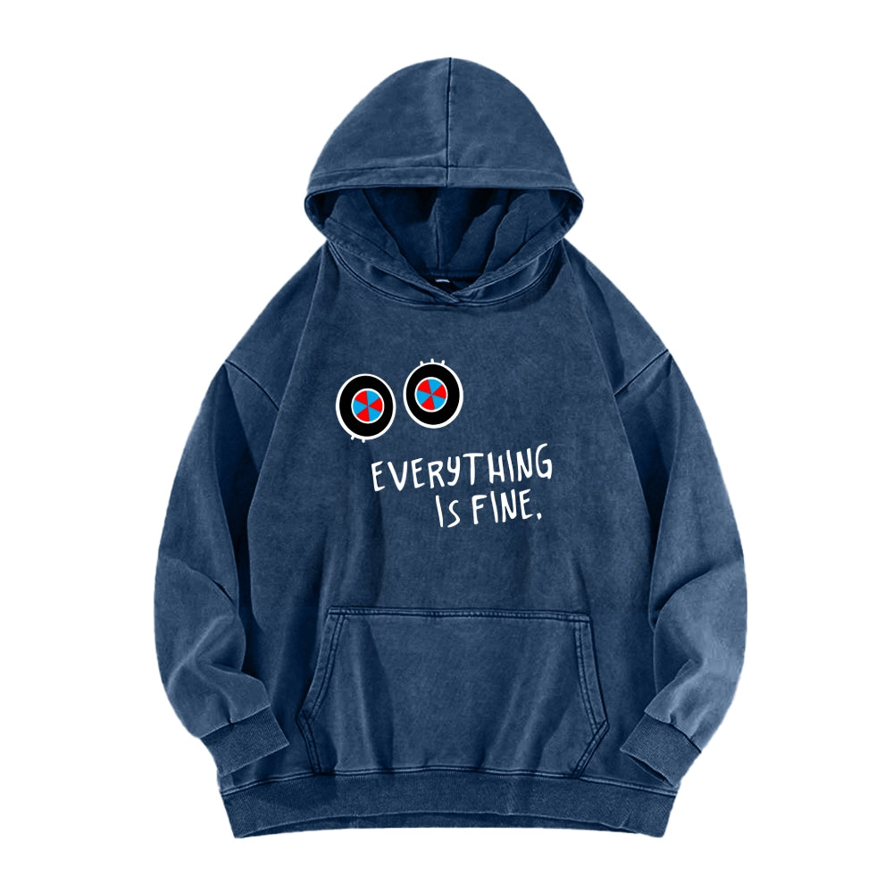 The Amazing Digital Circus Unisex Washed Hoodie 2512022363