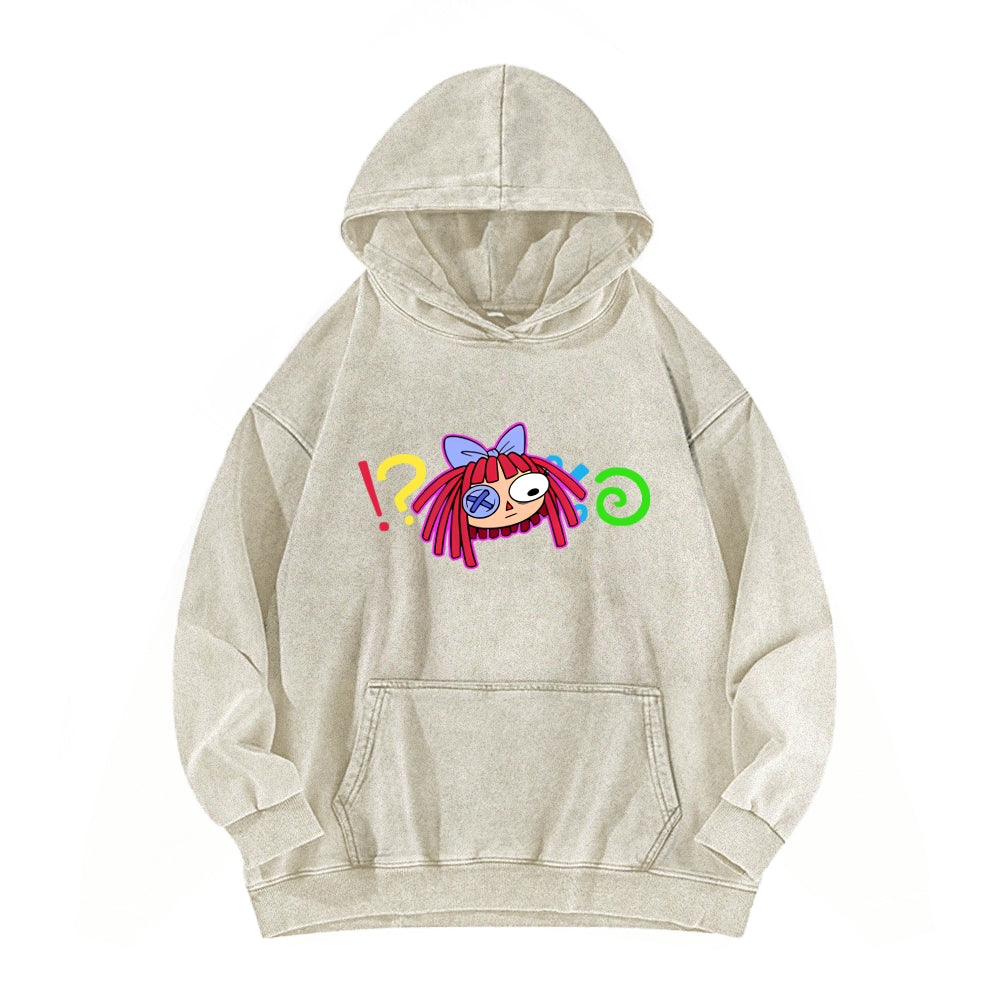 The Amazing Digital Circus Unisex Washed Hoodie 2512022369