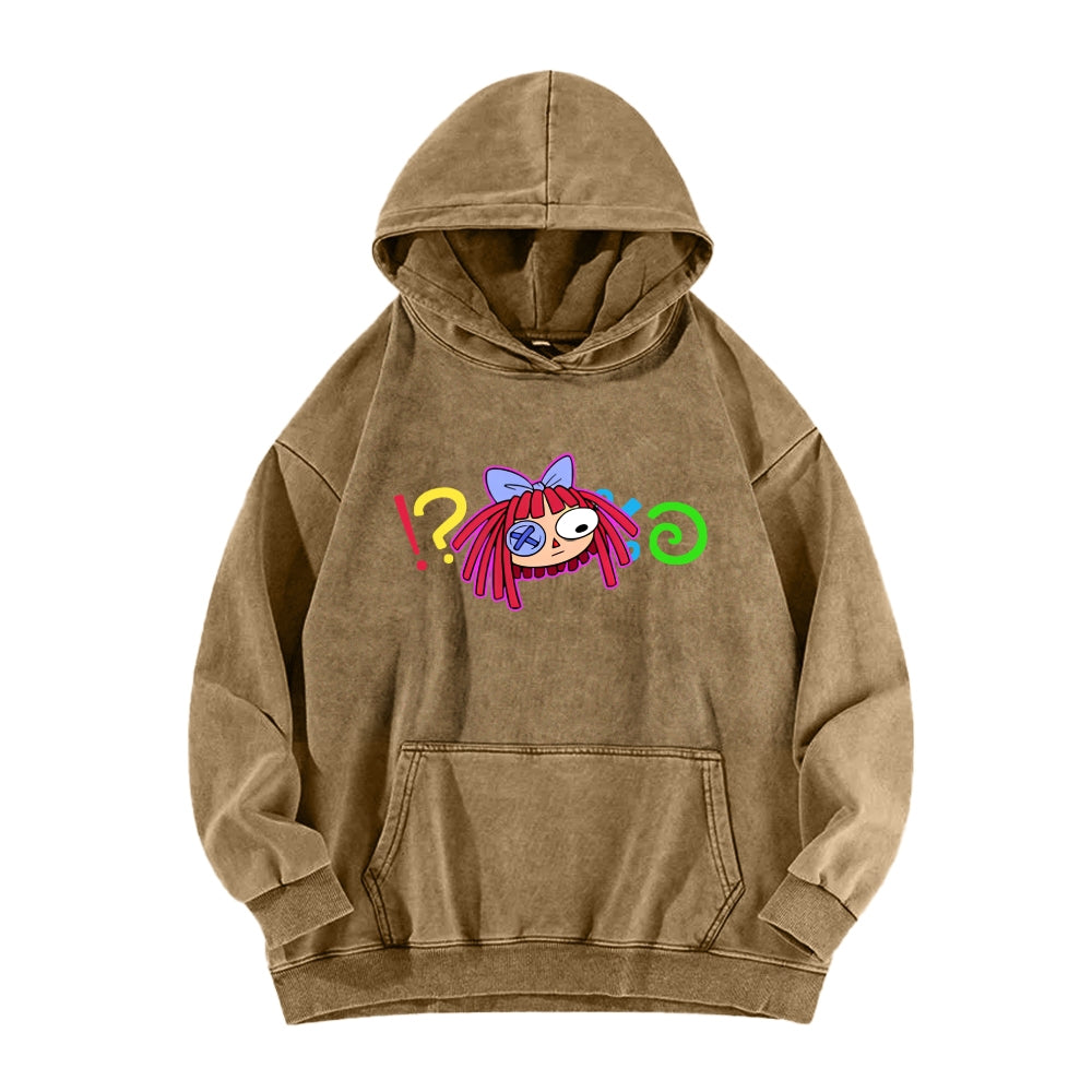 The Amazing Digital Circus Unisex Washed Hoodie 2512022369