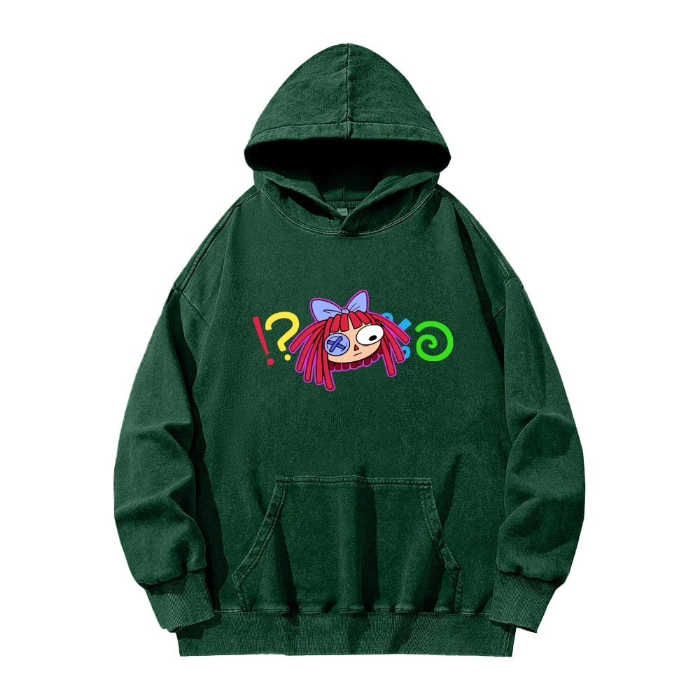 The Amazing Digital Circus Unisex Washed Hoodie 2512022369