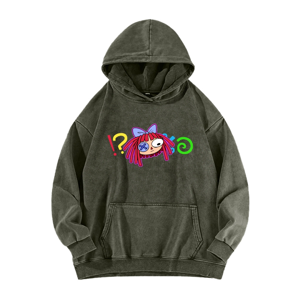 The Amazing Digital Circus Unisex Washed Hoodie 2512022369