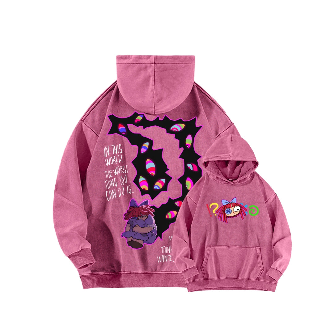 The Amazing Digital Circus Unisex Washed Hoodie 2512022369