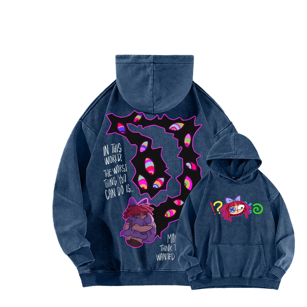 The Amazing Digital Circus Unisex Washed Hoodie 2512022369