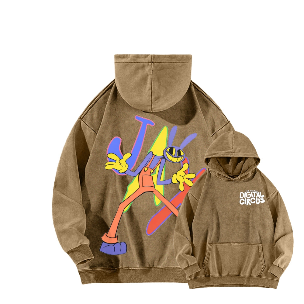 The Amazing Digital Circus Unisex Washed Hoodie 2512022656