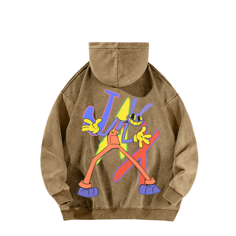 The Amazing Digital Circus Unisex Washed Hoodie 2512022656