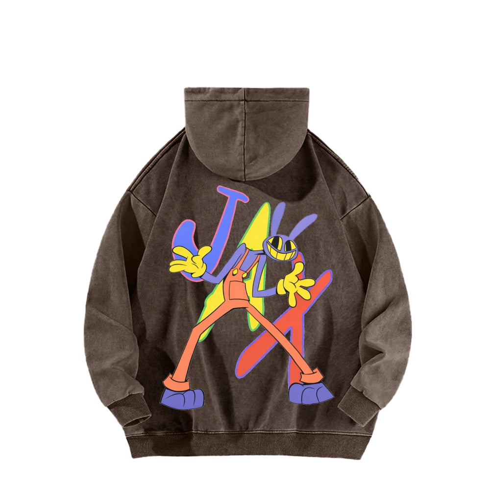 The Amazing Digital Circus Unisex Washed Hoodie 2512022656