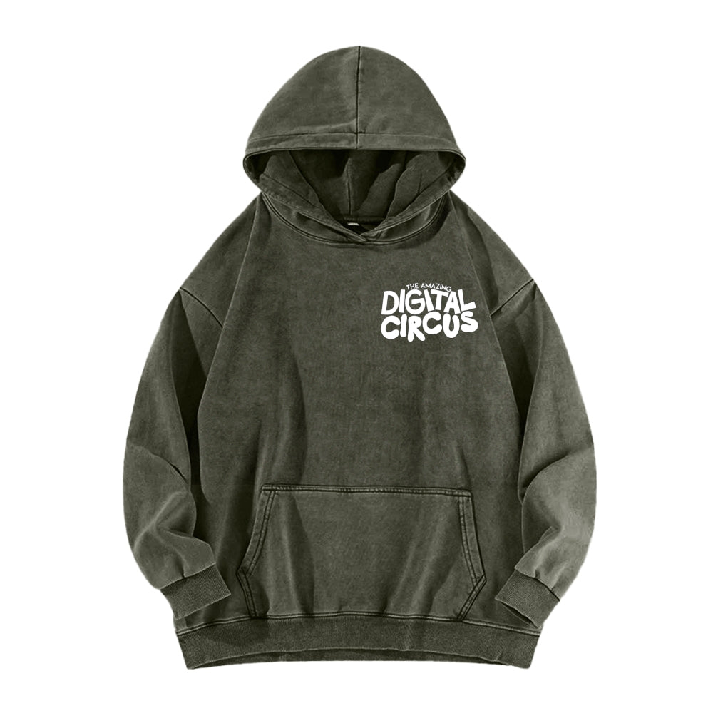 The Amazing Digital Circus Unisex Washed Hoodie 2512022656