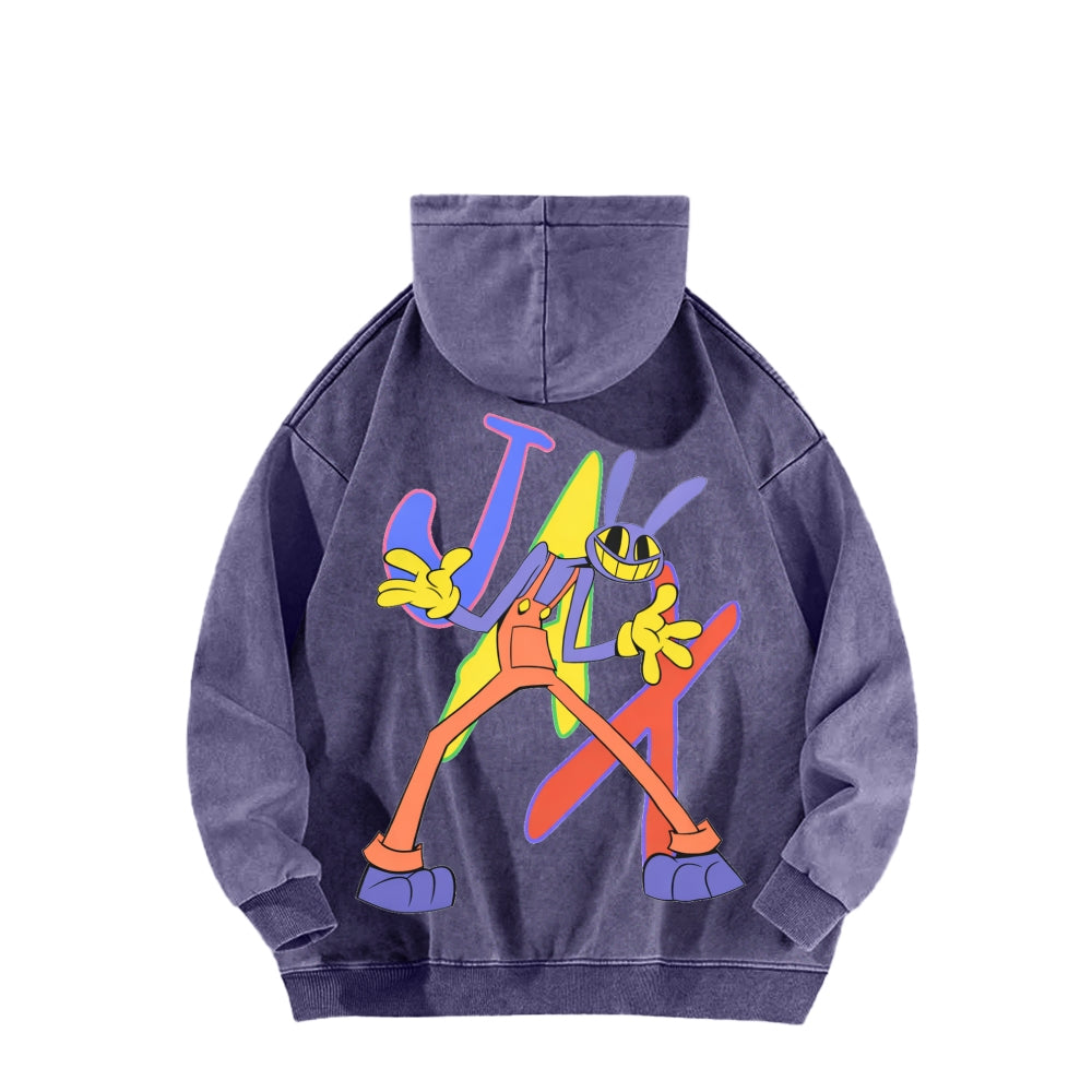 The Amazing Digital Circus Unisex Washed Hoodie 2512022656