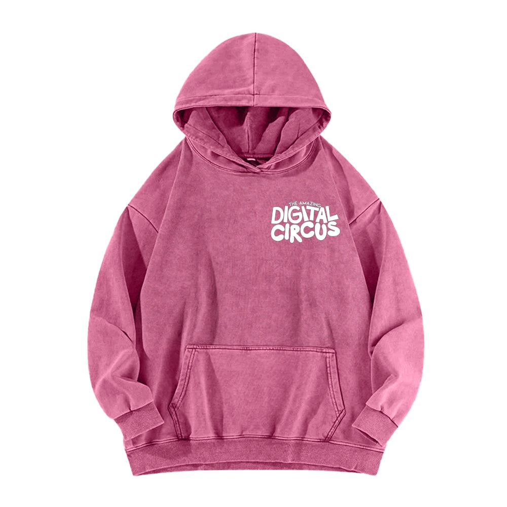 The Amazing Digital Circus Unisex Washed Hoodie 2512022656