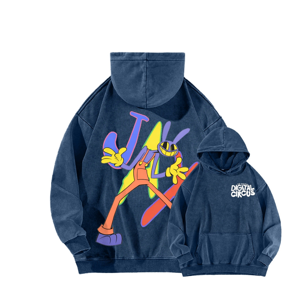 The Amazing Digital Circus Unisex Washed Hoodie 2512022656