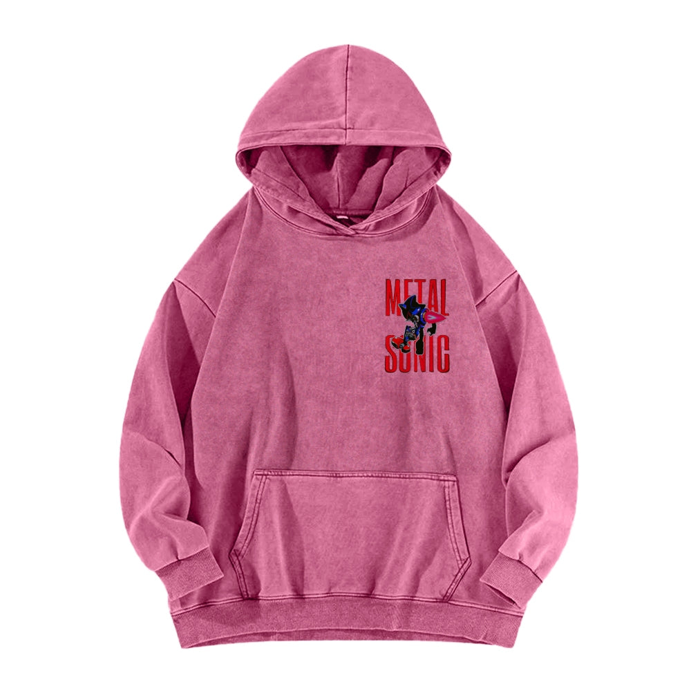 Sonic Unisex Washed Hoodie 2512023103