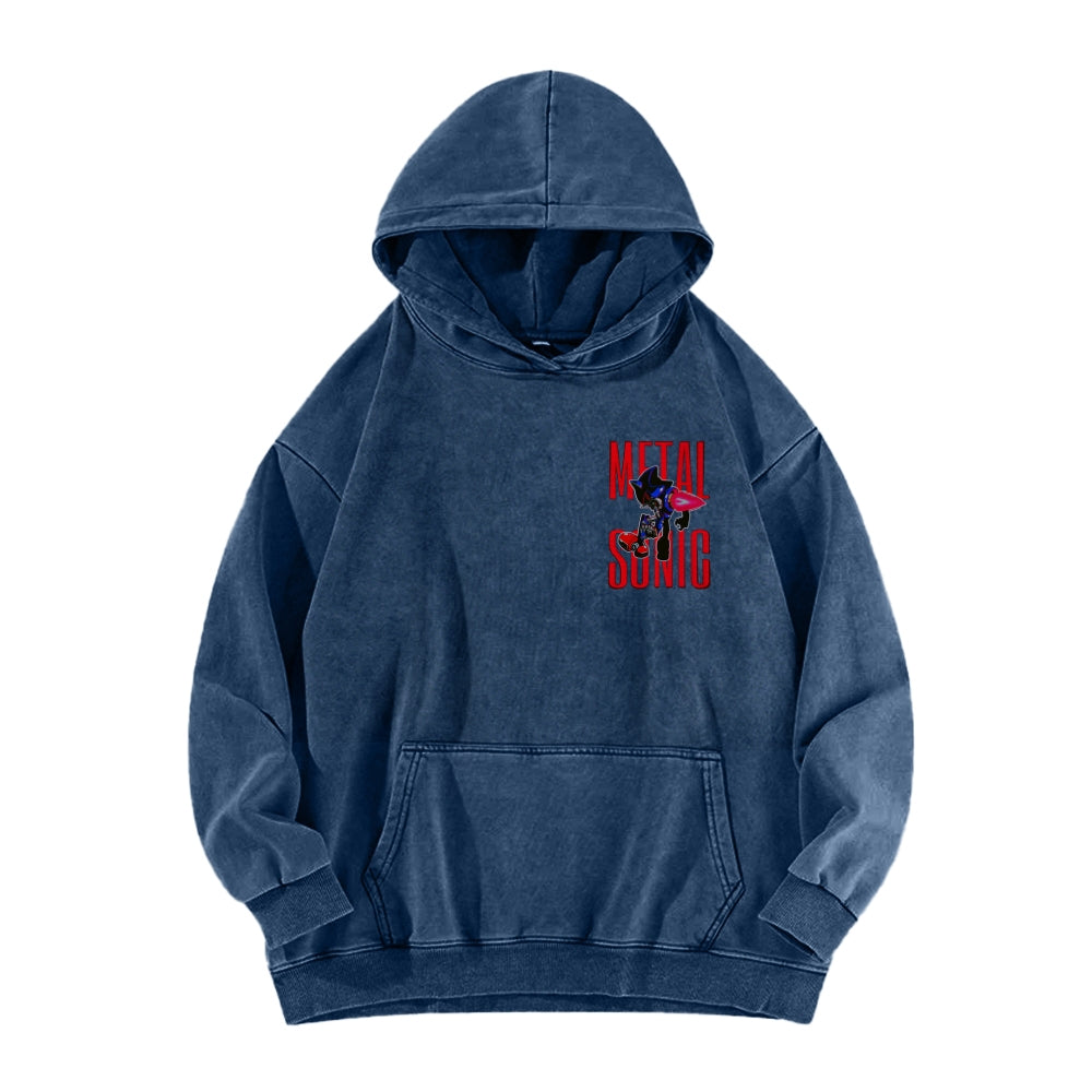 Sonic Unisex Washed Hoodie 2512023103