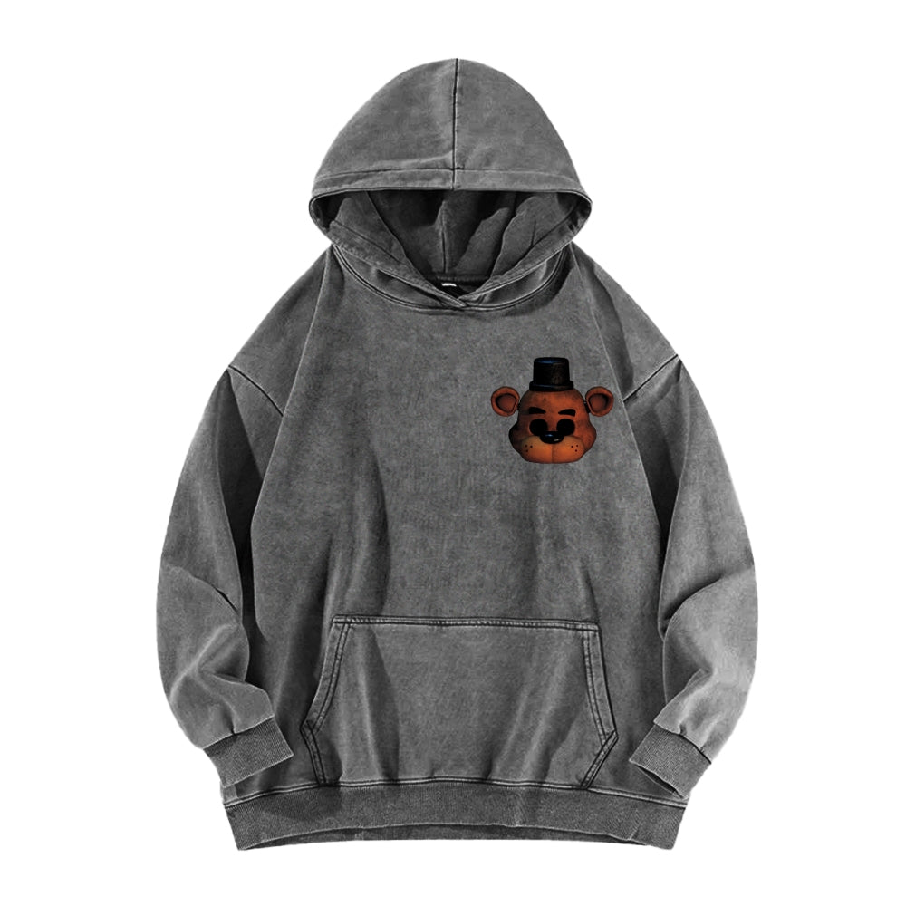Five Nights At Freddy's Unisex Washed Hoodie 2512023130