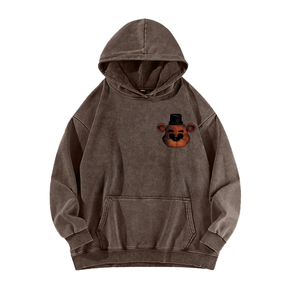 Five Nights At Freddy's Unisex Washed Hoodie 2512023130