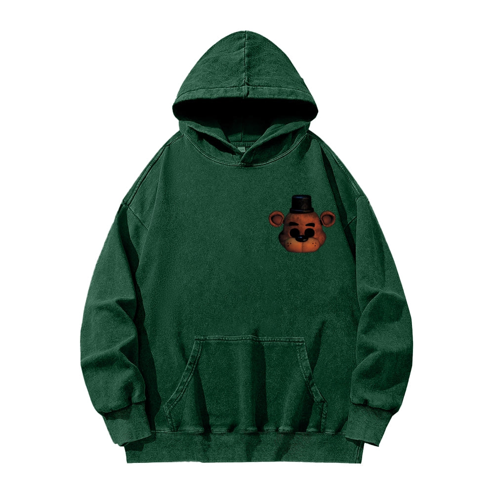 Five Nights At Freddy's Unisex Washed Hoodie 2512023130