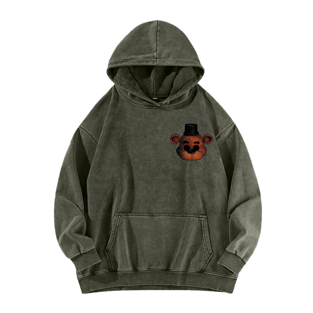 Five Nights At Freddy's Unisex Washed Hoodie 2512023130