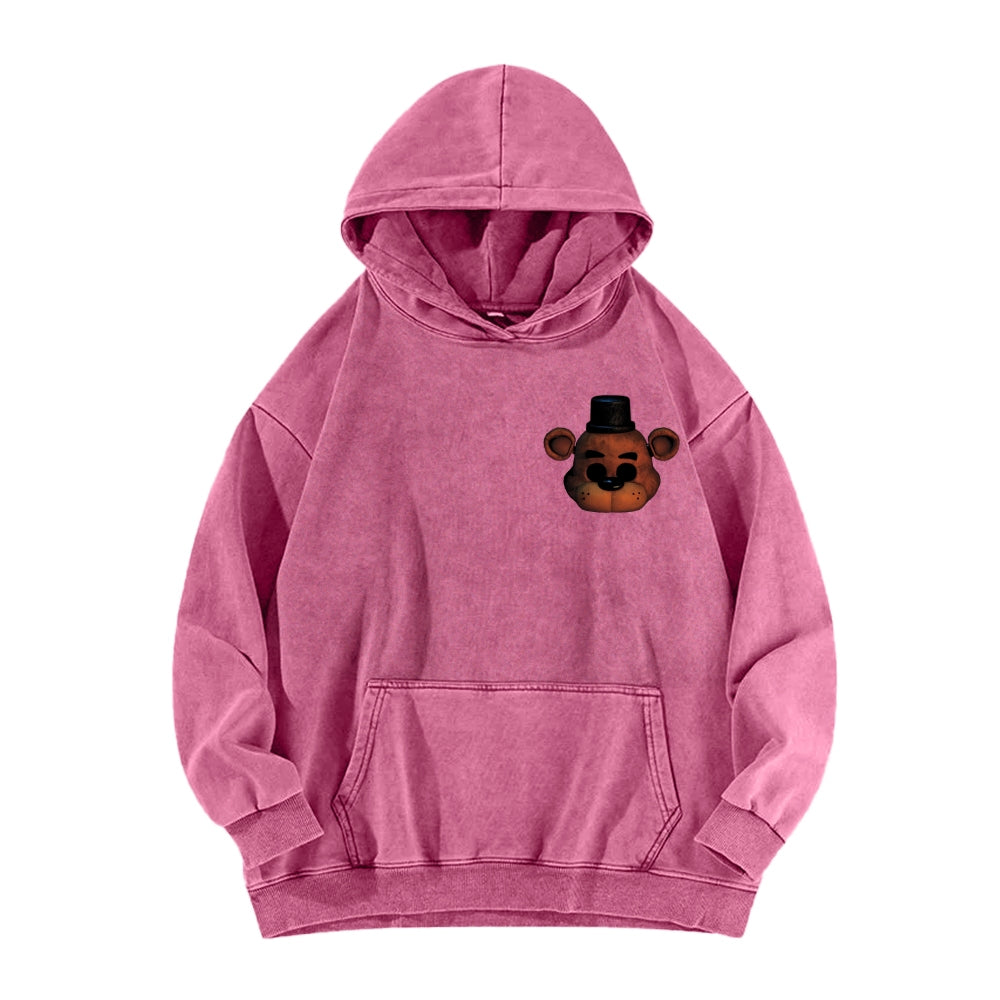 Five Nights At Freddy's Unisex Washed Hoodie 2512023130