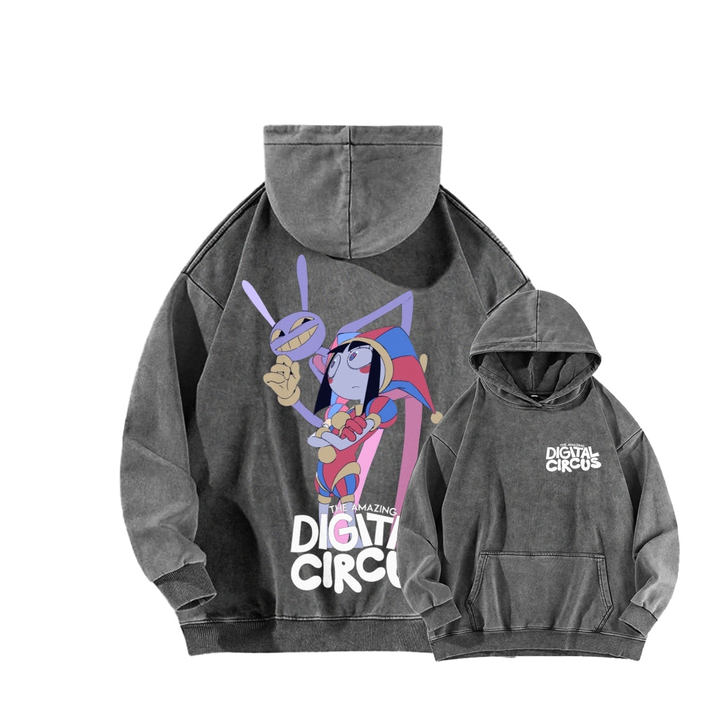 The Amazing Digital Circus Unisex Washed Hoodie 2601000454
