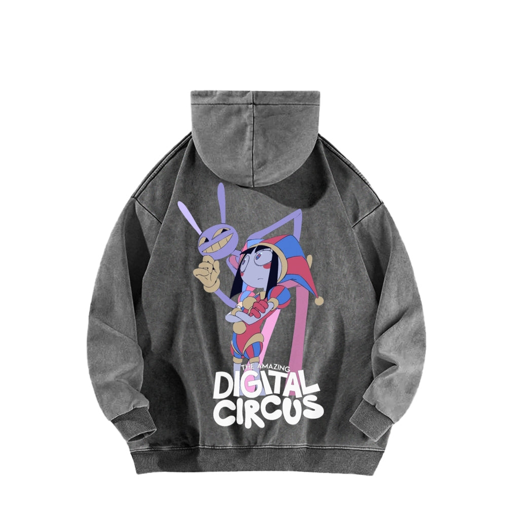 The Amazing Digital Circus Unisex Washed Hoodie 2601000454