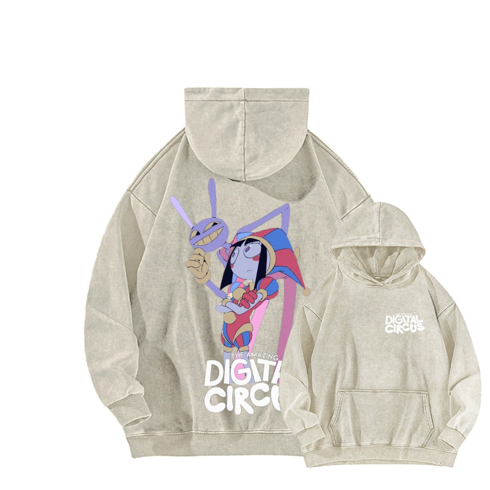 The Amazing Digital Circus Unisex Washed Hoodie 2601000454