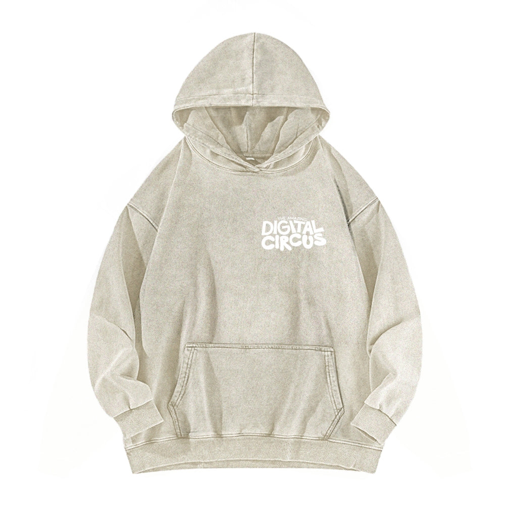 The Amazing Digital Circus Unisex Washed Hoodie 2601000454